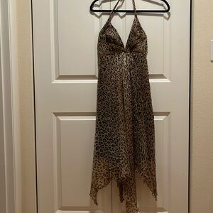 Beautiful leopard print ABS dress by Allen Schwartz